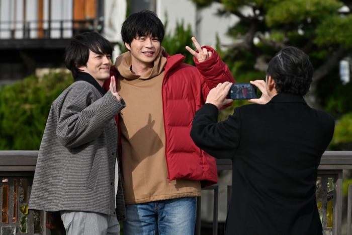 林遣都、田中圭、吉田鋼太郎「おっさんずラブ-リターンズ-」第5話(C)テレビ朝日