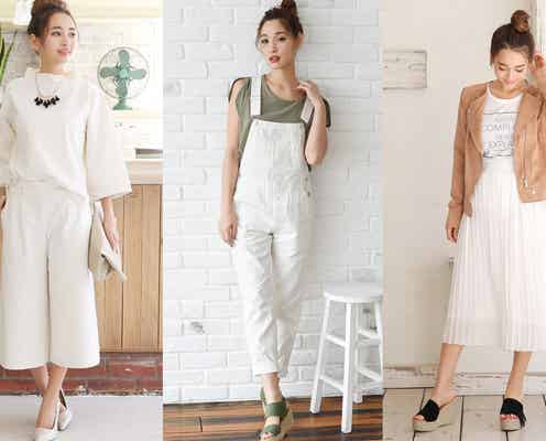 最強トレンドコーデは「オールホワイト」ファッションにアリ!