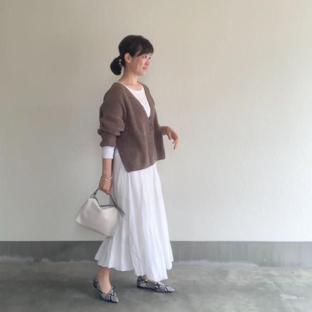 春 素敵なあの人は何着てる 50代ファッショニスタ Accoさん のシンプルカジュアル モデルプレス