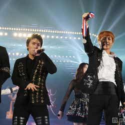 SUPER JUNIOR(左から:シウォン、ソンミン、イトゥク)
