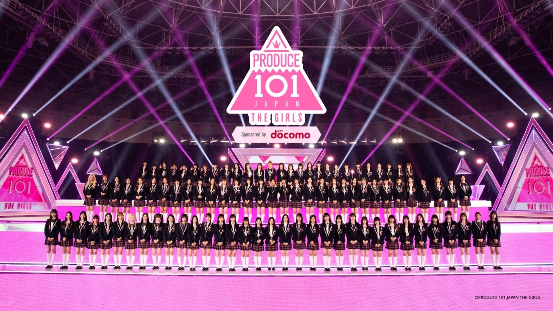 「PRODUCE 101 JAPAN THE GIRLS」（提供写真）