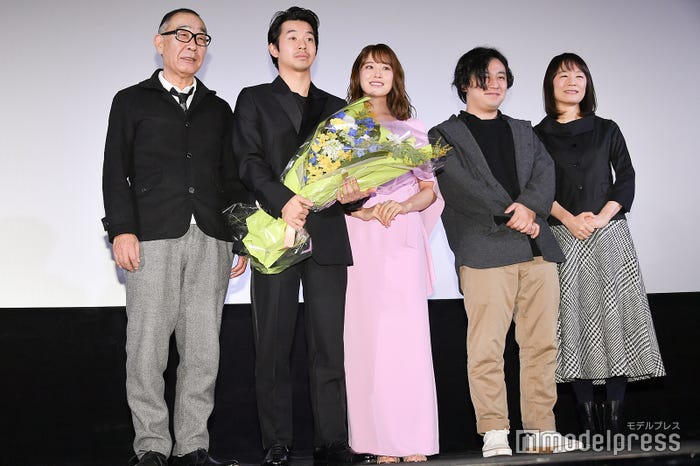でんでん、仲野太賀、衛藤美彩、中川龍太郎監督、宮下奈都(C)モデルプレス