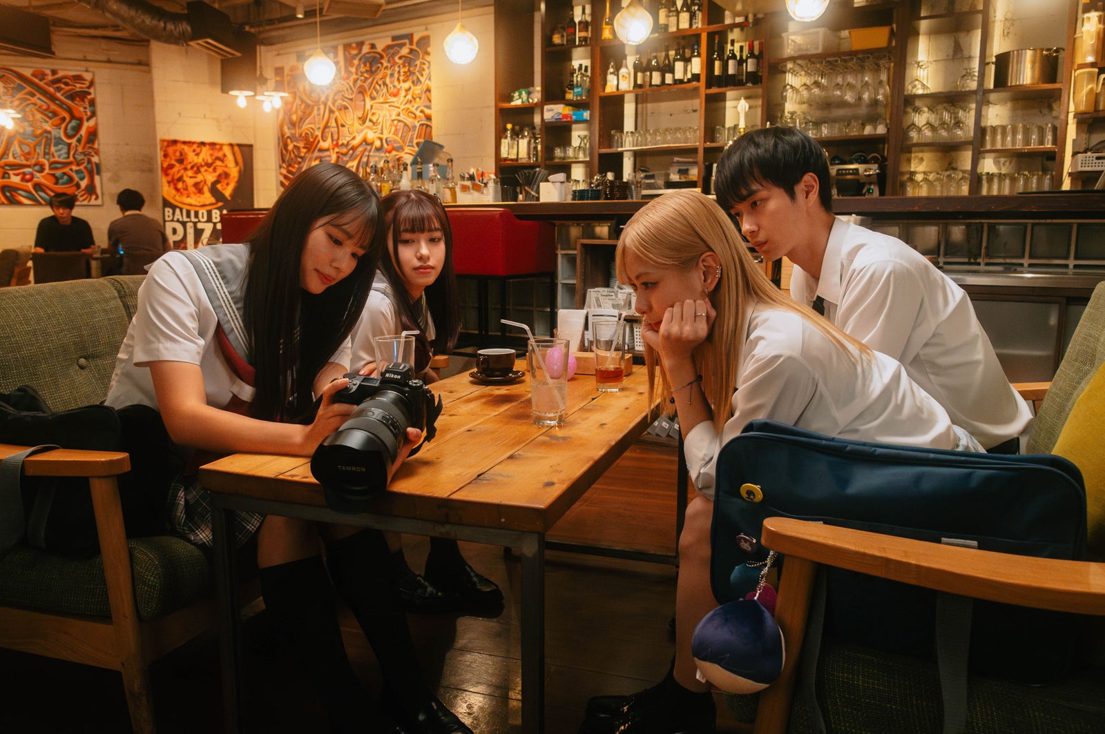 豊島心桜、池田朱那、野村康太、永瀬莉子「その着せ替え人形は恋をする」第4話（C）福田晋一／SQUARE ENIX・ドラマ「その着せ替え人形は恋をする」製作委員会・MBS