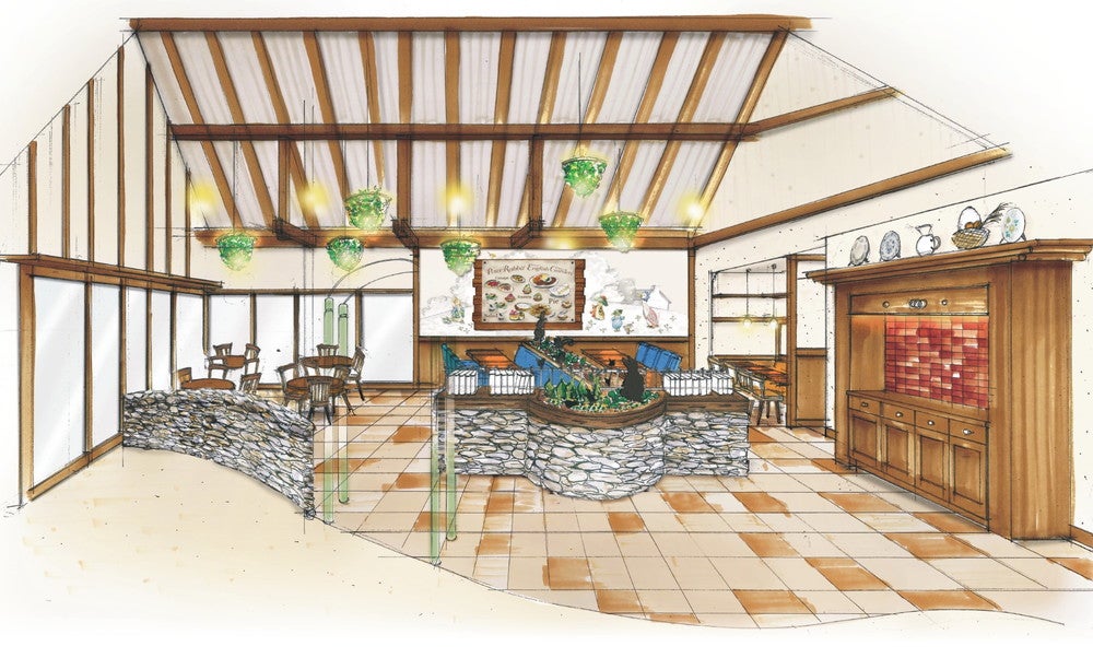 ピーターラビット イングリッシュガーデン／画像提供：富士急行