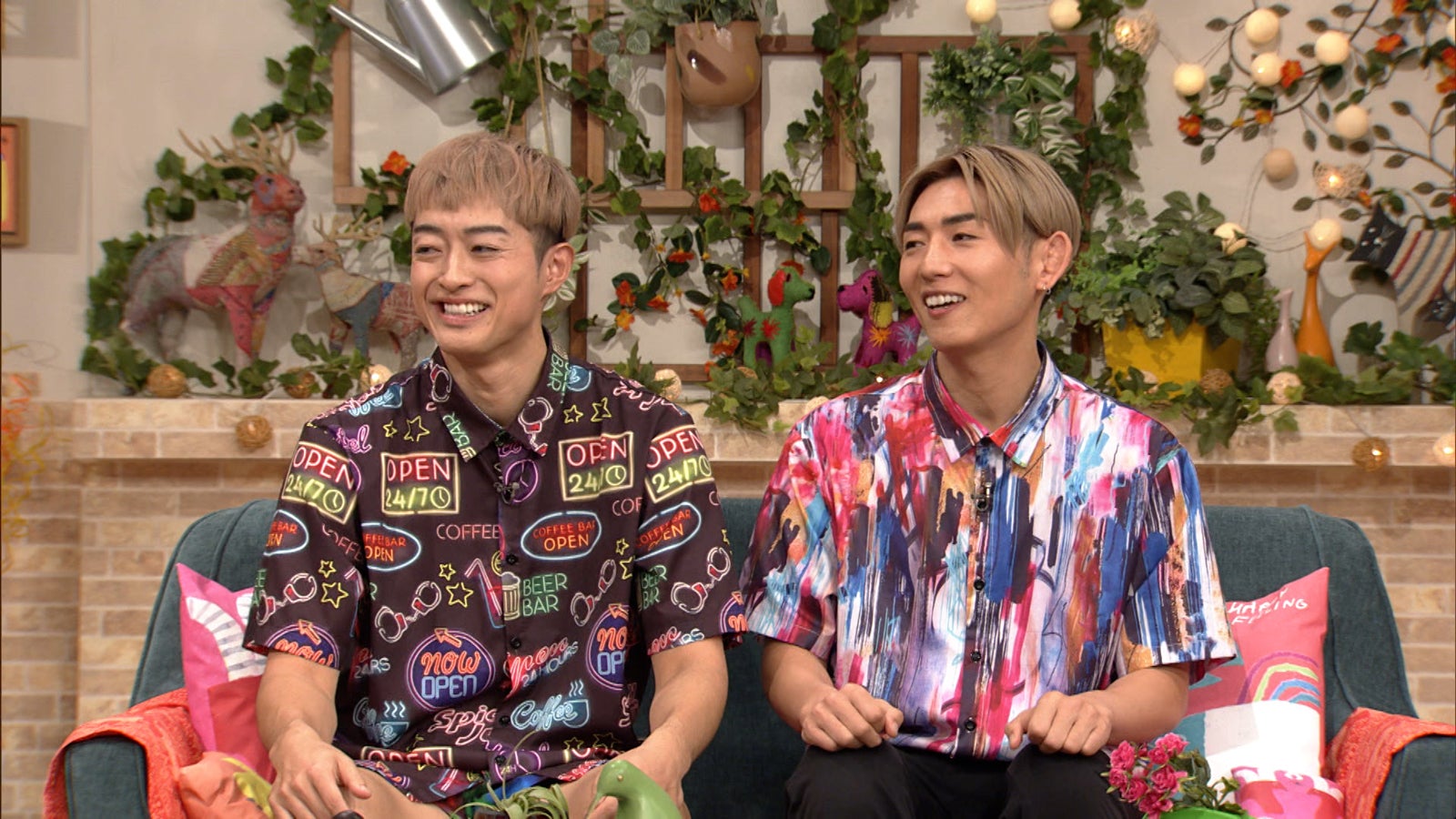 元消防士×元警察官カップル（C）NHK