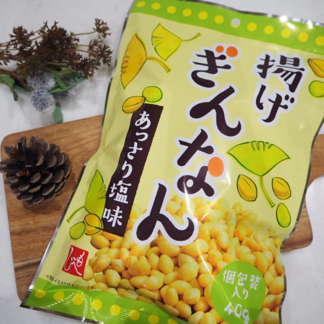 カルディ揚げぎんなんのパッケージ