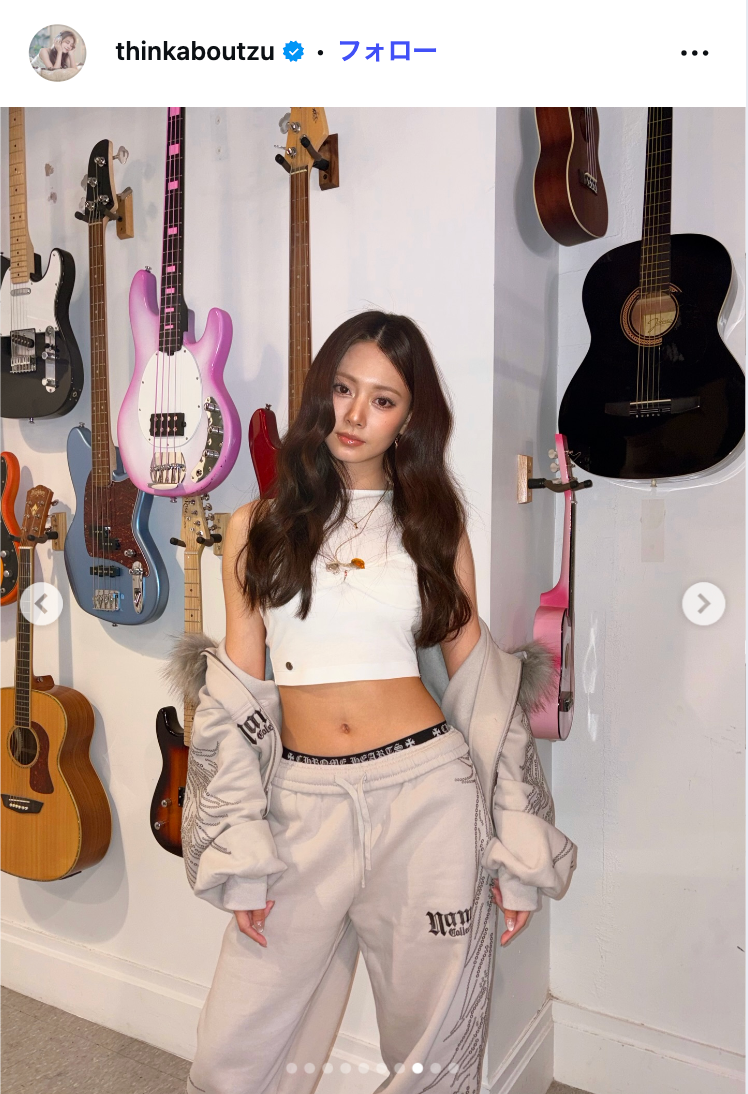 ツウィInstagramより