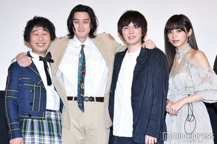 前野朋哉、柳俊太郎、林遣都、池田エライザ (C)モデルプレス