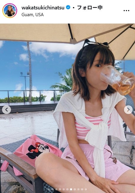 若槻千夏Instagramより