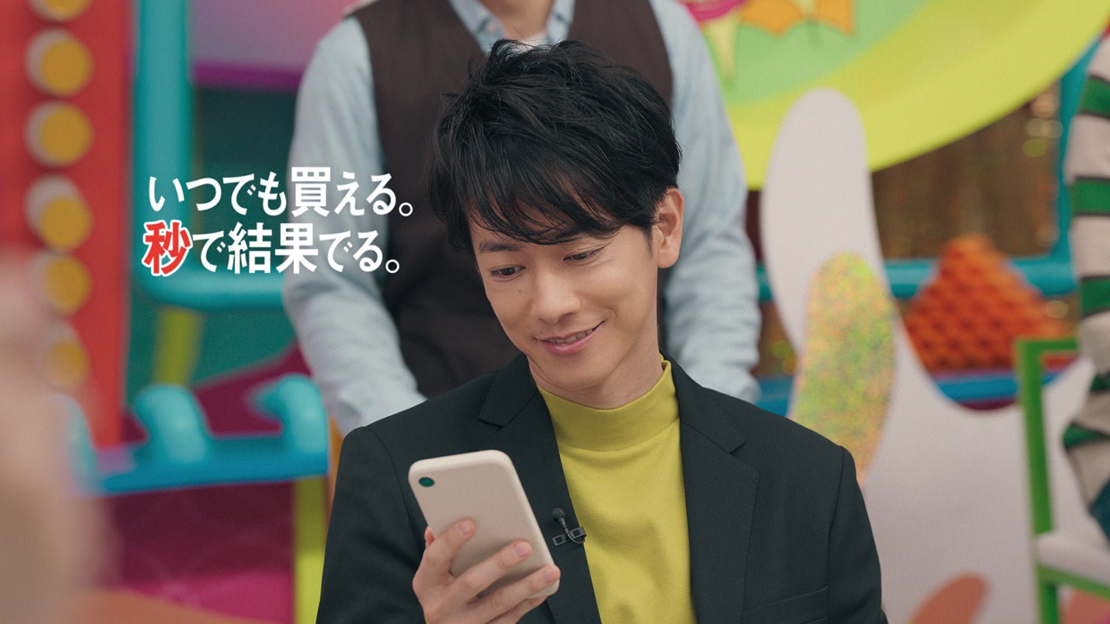 佐藤健／新TVCM「人生のスキマ時間」篇より（提供写真）