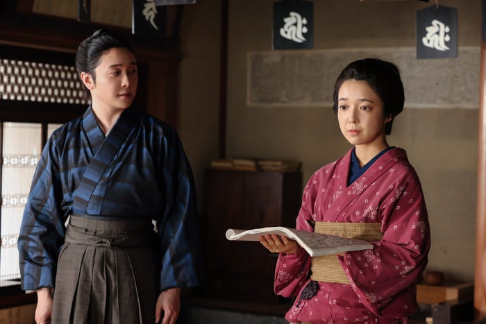 大森元貴、上白石萌音「いろはの恋は時代をかける」第3話(C)TBSスパークル/TBS