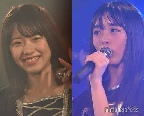 4人卒業の夢アド、新メンバー2人をサプライズ発表 鳴海寿莉亜&白川蘭珠、お披露目ライブで涙も