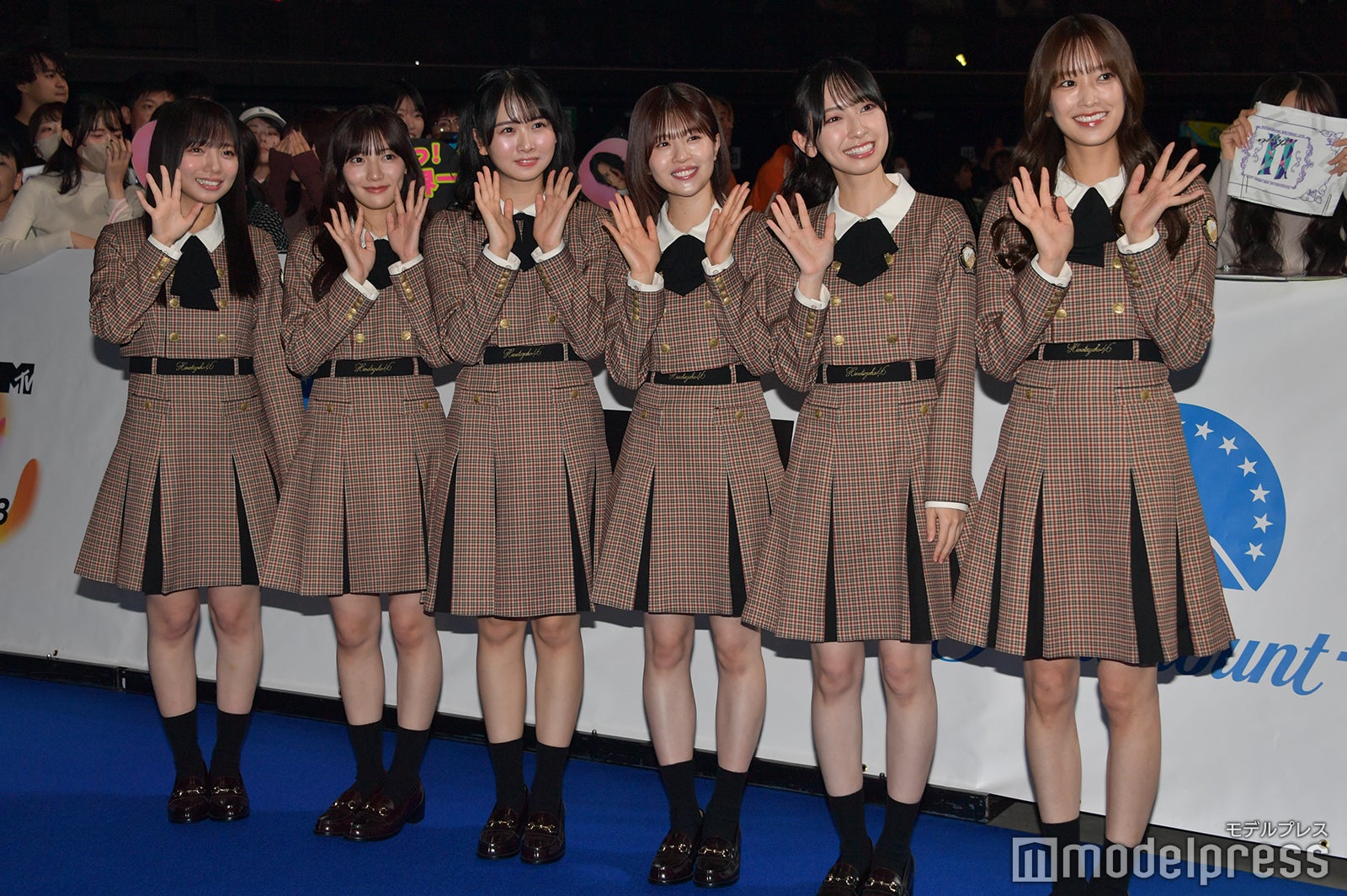 齊藤京子、河田陽菜、上村ひなの、松田好花、金村美玖、佐々木久美／日向坂46（C）モデルプレス