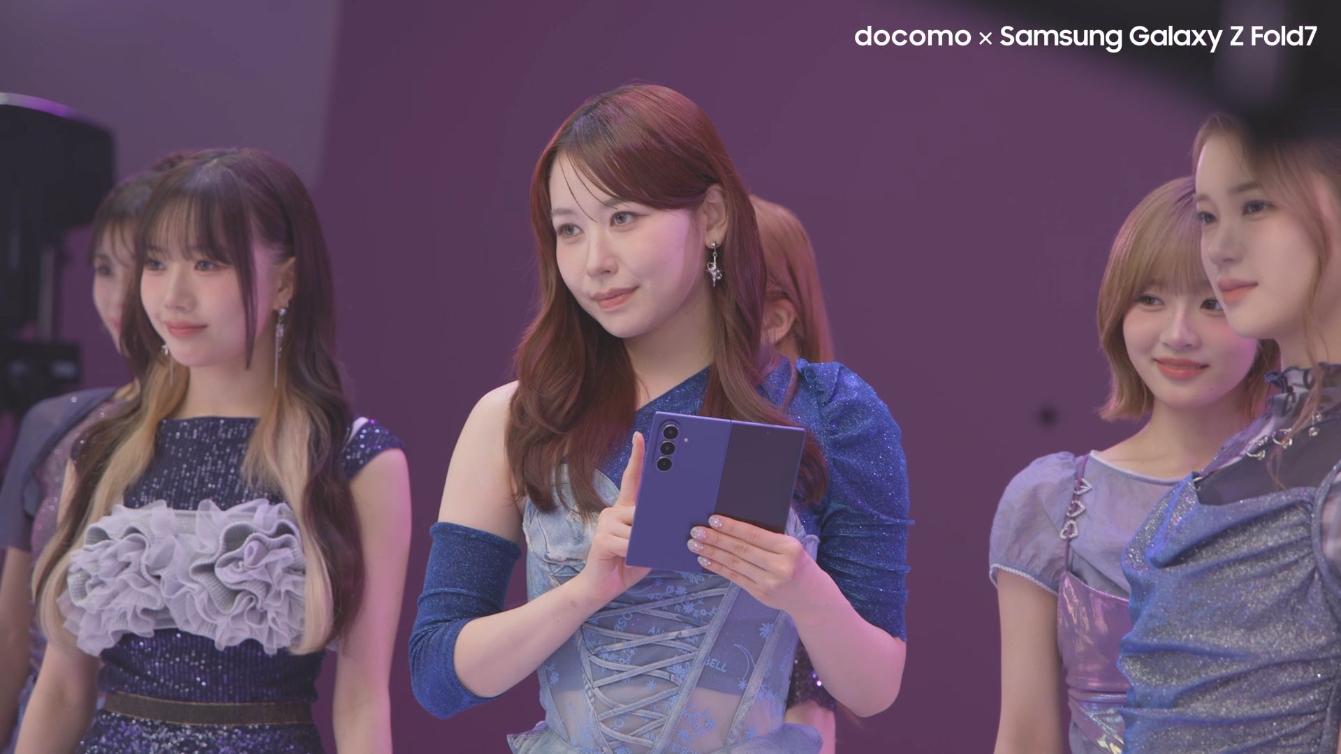 ME:I「ひらこう。ワクワクMAXな未来を。」篇メイキング（提供写真）