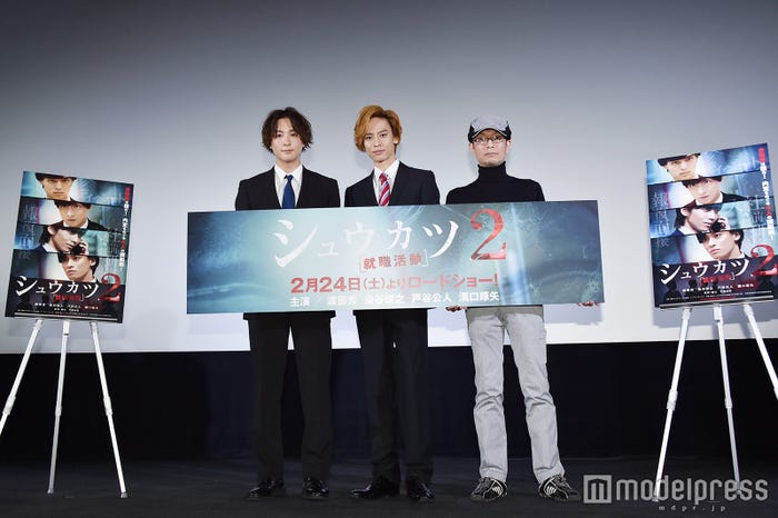 渡部秀、戸谷公人、千葉誠治監督(C)モデルプレス