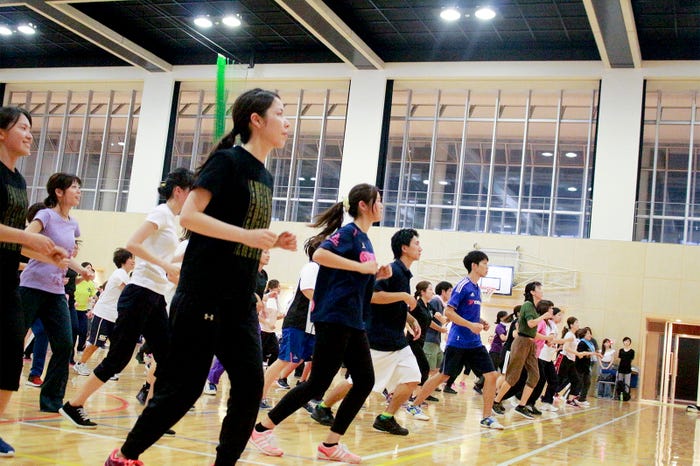 EXILE USAが開催したダンスレッスンの様子(画像提供:所属事務所)