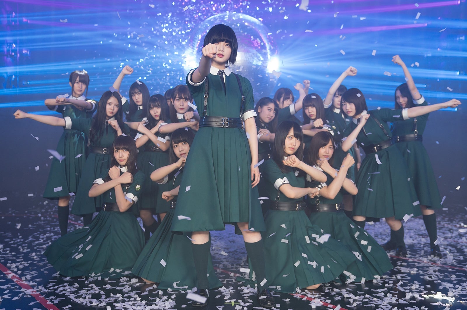 欅坂46／メイキングカット（提供写真）