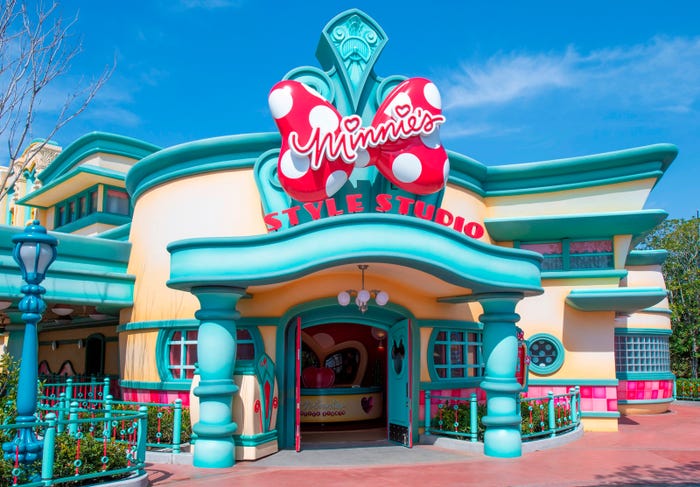 「ミニーのスタイルスタジオ」(C)Disney