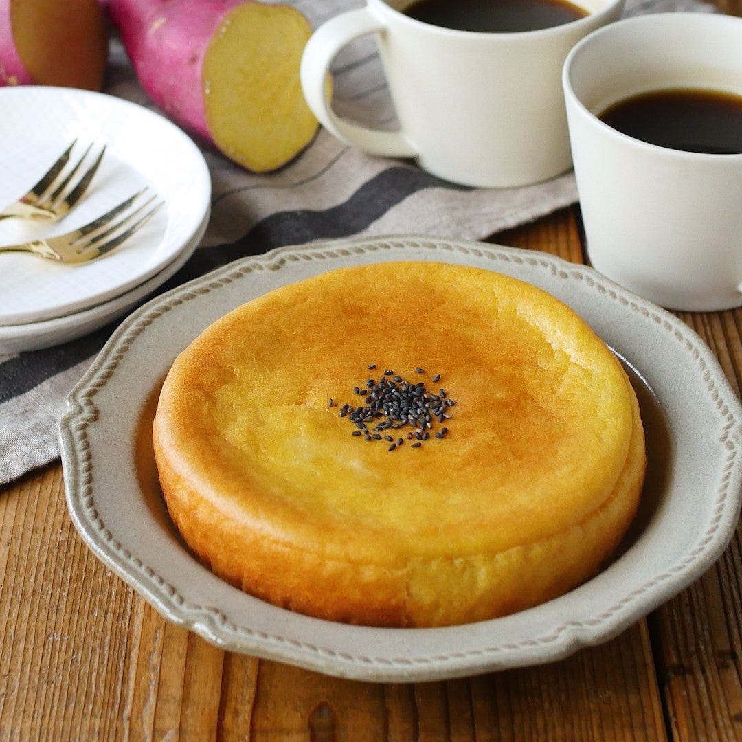 ほっこり秋の味覚。スイートポテトケーキ