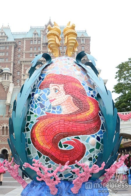 アリエルモチーフのイースターエッグ