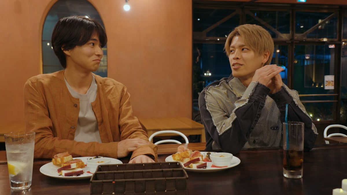 米村知希、白鳥大珠／Netflix「オオカミちゃんには騙されない」第8話（C）Netflix