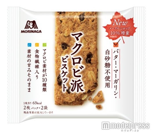 朝ごはん代わりにもぴったりな食べごたえ「マクロビ派ビスケット」（4枚入り）