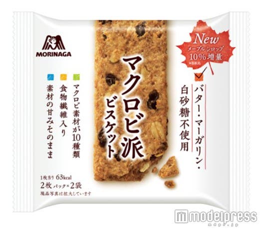 朝ごはん代わりにもぴったりな食べごたえ「マクロビ派ビスケット」(4枚入り)
