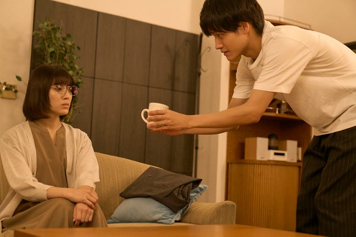 久保田紗友、佐野晶哉「離婚後夜」第3話(C)ABC