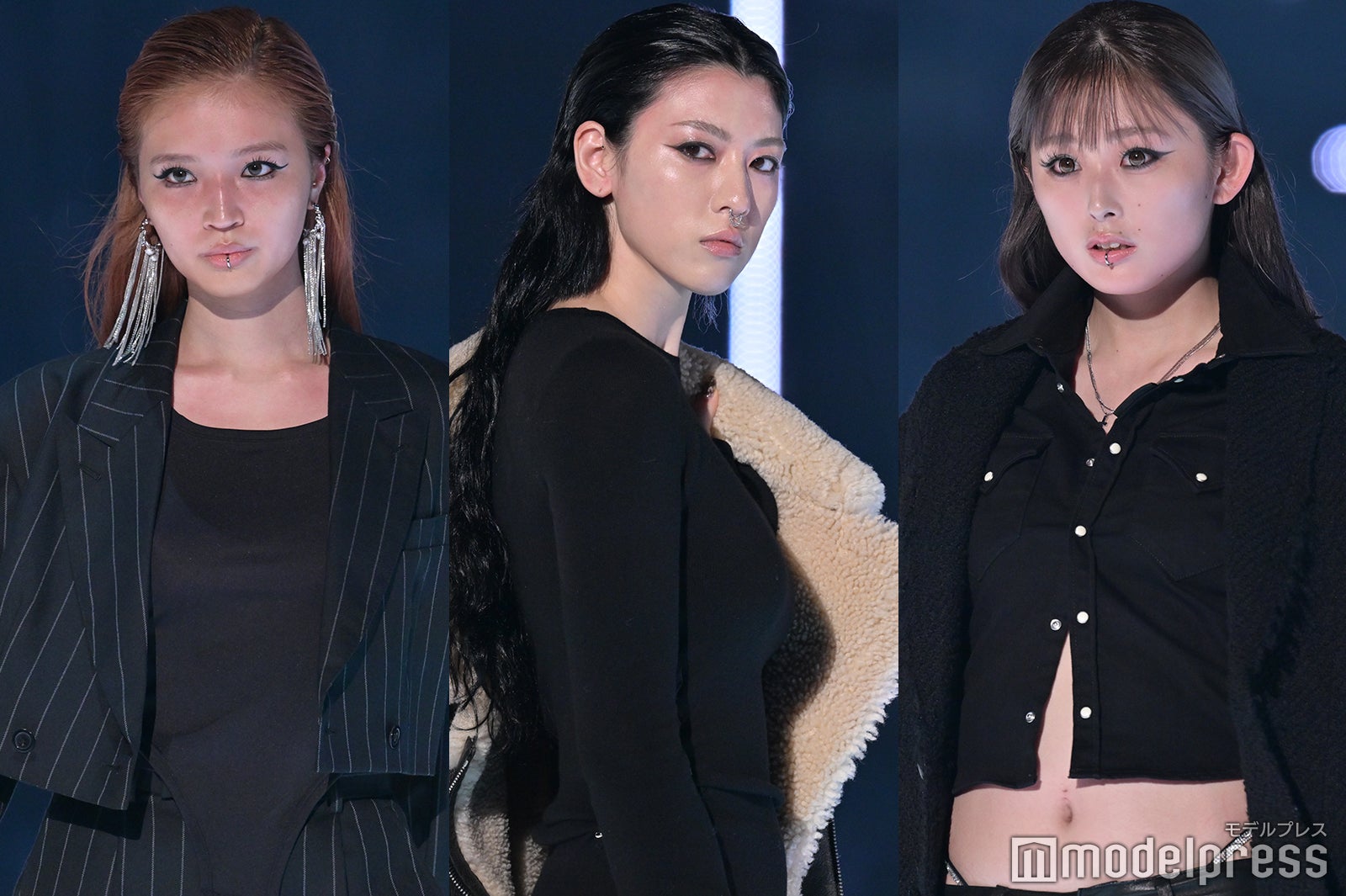 （左から）せいら、三吉彩花、ゆうちゃみ（C）モデルプレス