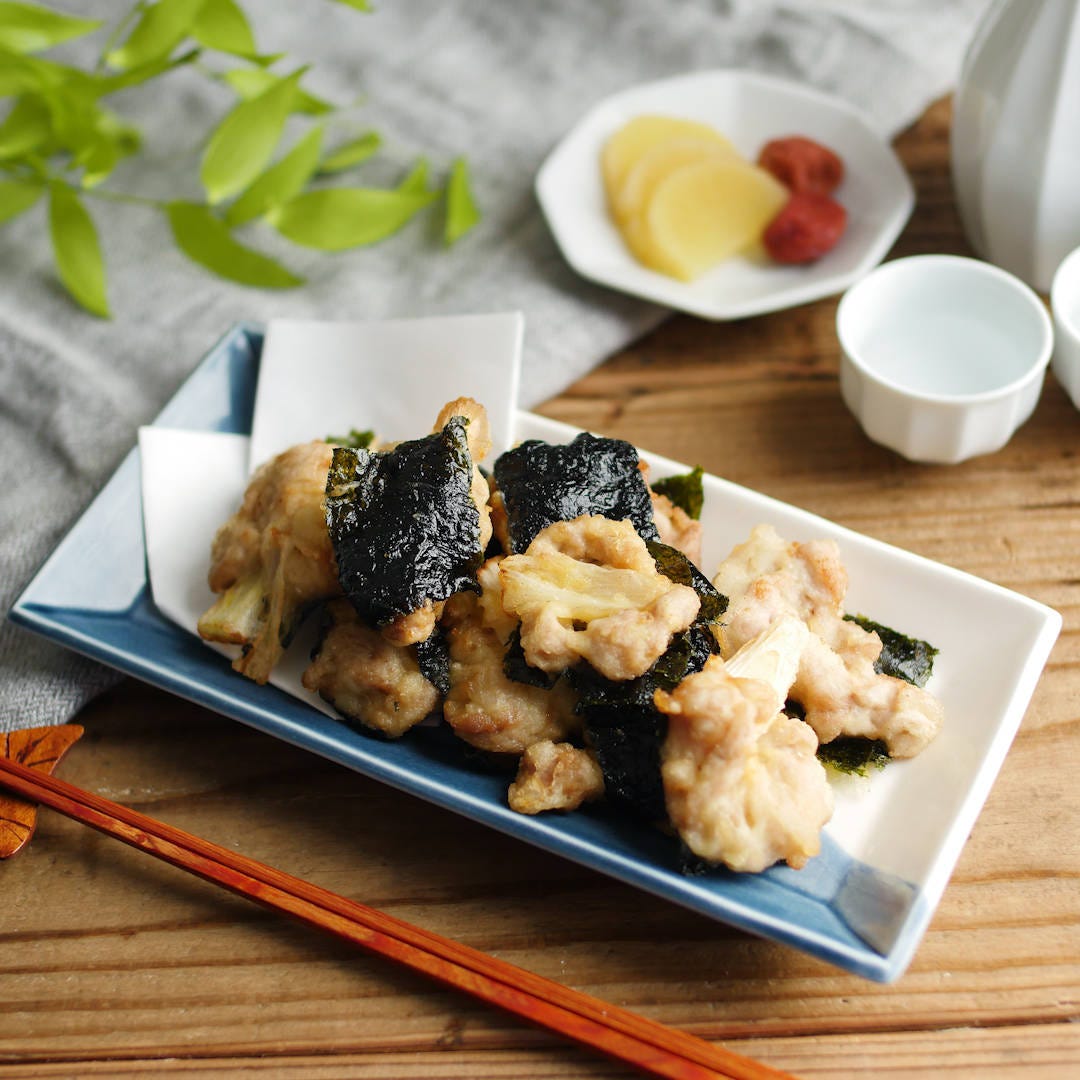 サクッとひとくち！豚こま肉の香ばしのり天
