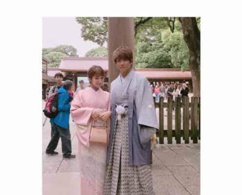 辻希美&杉浦太陽夫婦、息子の七五三へ 家族ショットで報告