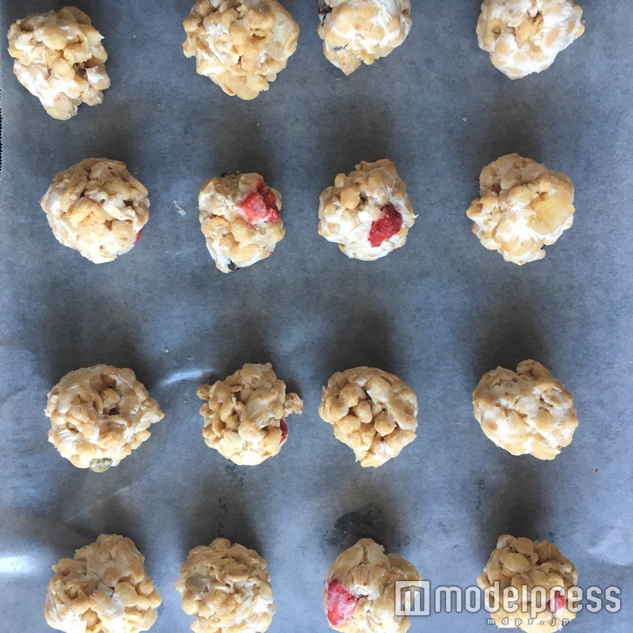 好きな形に丸めましょう！／画像提供：柏原歩