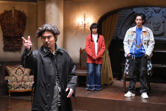 小澤征悦、古川琴音、竜星涼「ACMA:GAME アクマゲーム」第8話より(C)日本テレビ