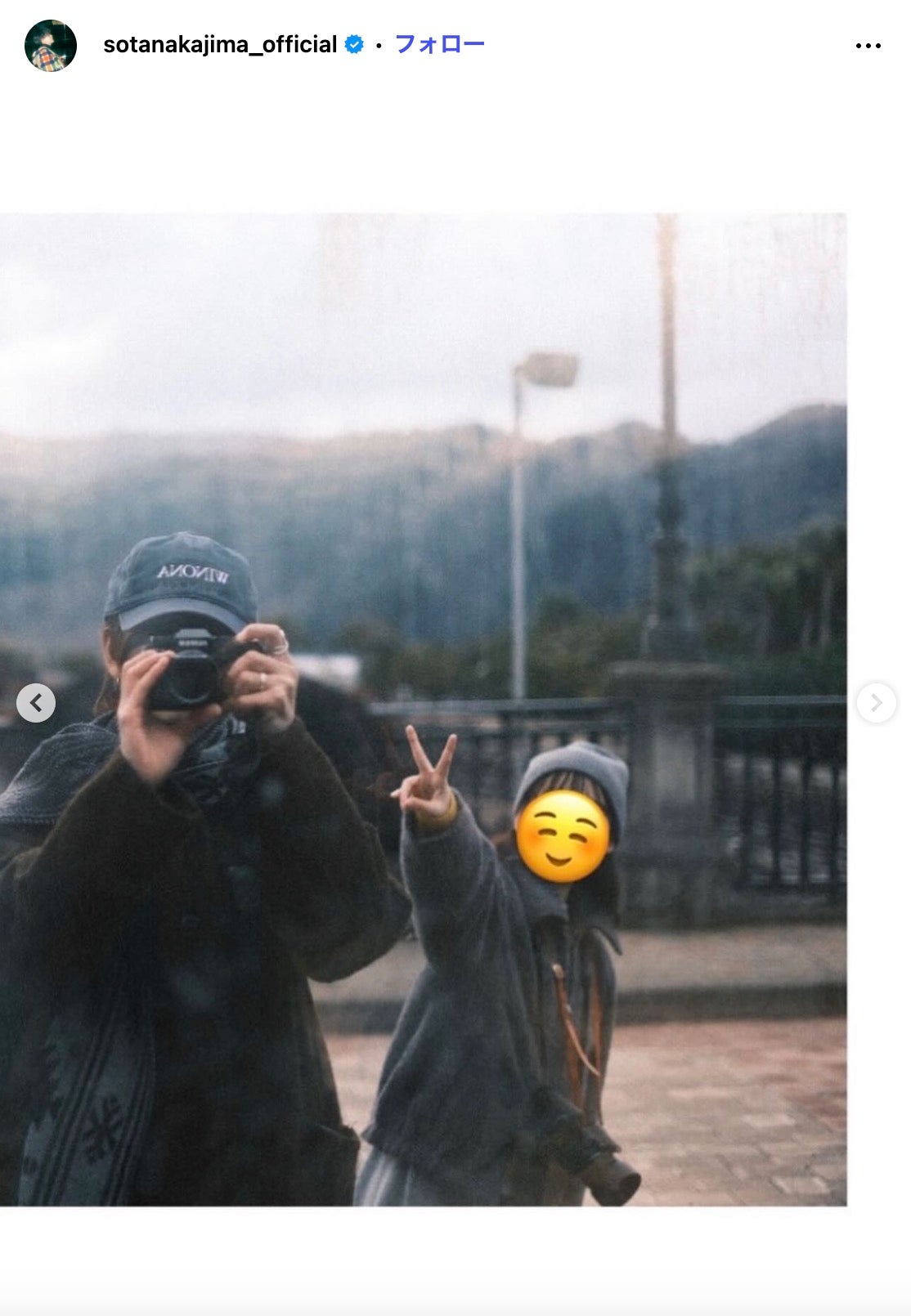 中島颯太Instagramより