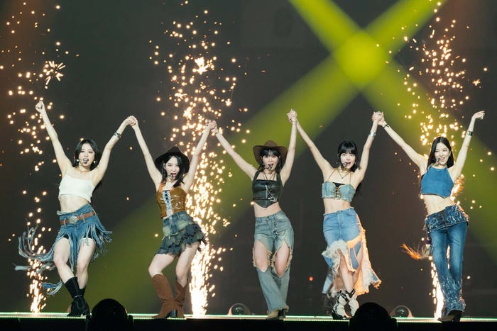 LE SSERAFIM「KCON JAPAN 2023」(C)CJ ENM Co., Ltd, All Rights Reserved