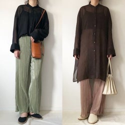 【GU】見逃すなんてもったいない!「プリーツパンツ」の可愛さレポ