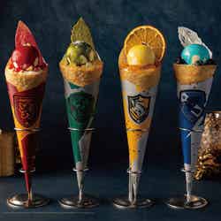 ハリポタ“4寮クレープ”がニュウマン横浜に限定登場 クリスマス企画と連動