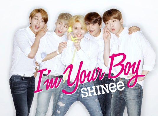 SHINee「I’m Your Boy」(初回生産限定盤B)2014年9月24日発売
