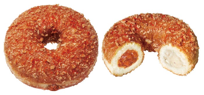 ザクもっちリング スパイシーミート&ポテト/画像提供:ダスキン