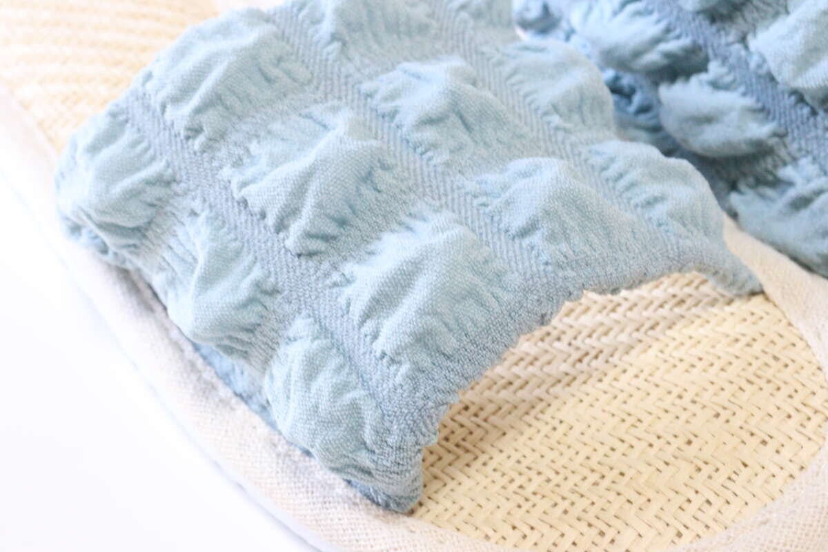 ポコポコスリッパ　素材感