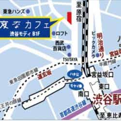 「変なカフェ」マップ/画像提供:エイチ・アイ・エス