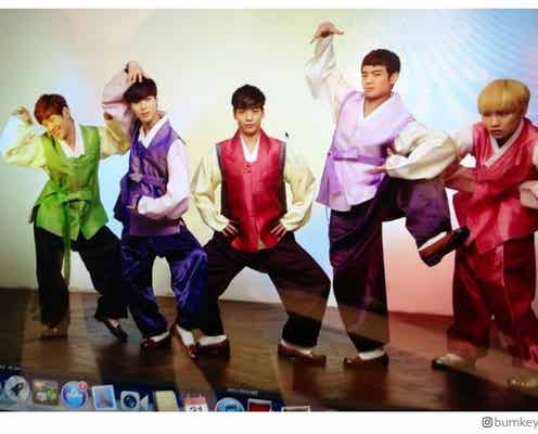 SHINee15周年、ジョンヒョンさんも共に…“5人ショット”でお祝い「これからの未来も一緒に」