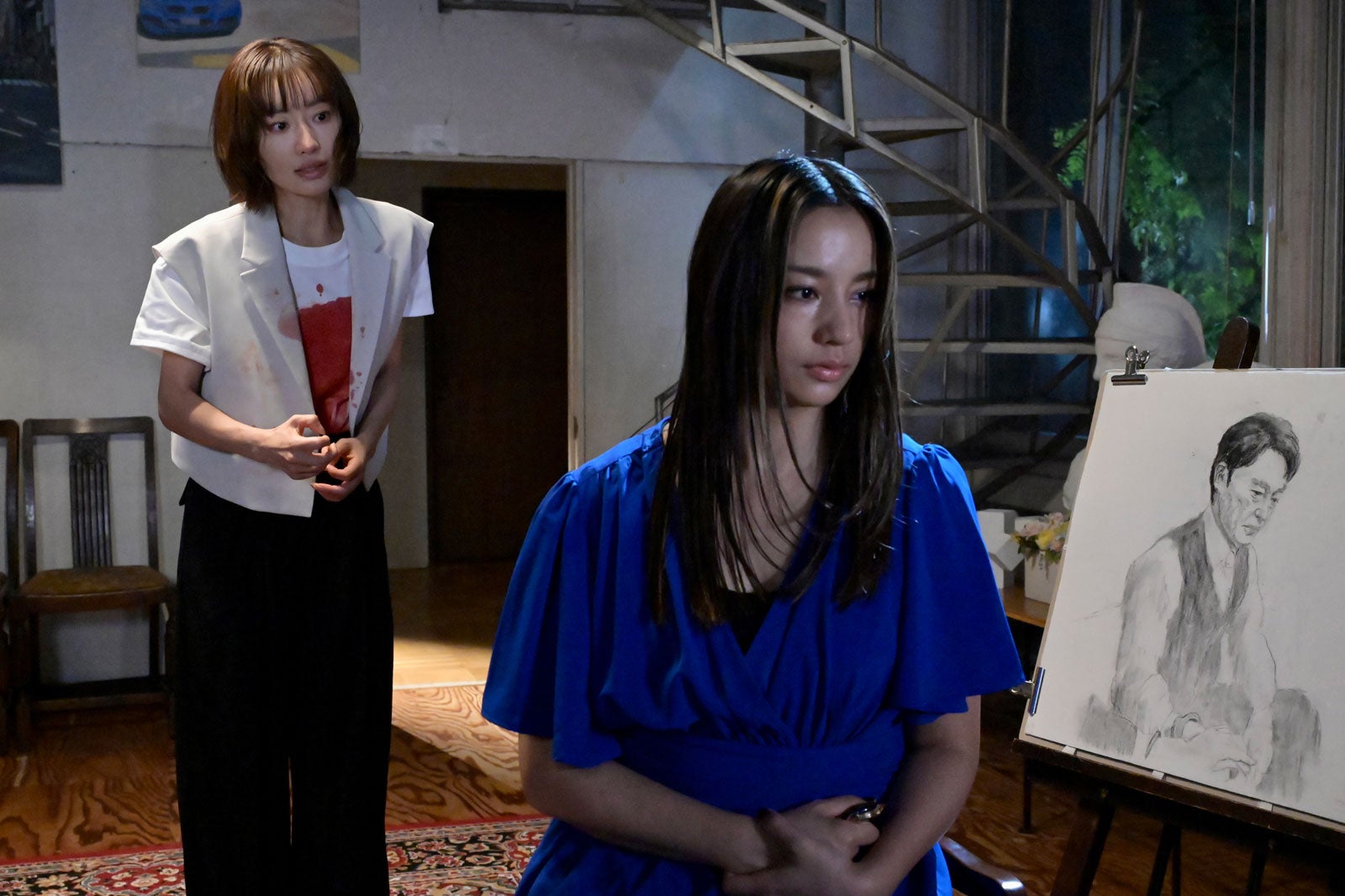 松本まりか、高橋メアリージュン（C）テレビ朝日