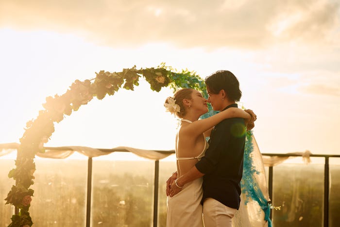 平瀬フィーナ、君島克佳「シャッフルアイランド Season6」最終話(C)AbemaTV, Inc.