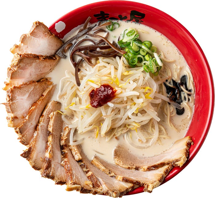 白チェンソー麺2,000円(税抜)/提供画像
