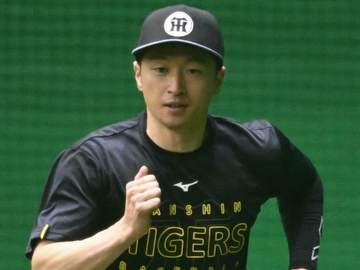 阪神 近本光司＆伏見寅威がファーム残留練習でシート打撃 近本は計6打席で1安打 7日にファームで実戦復帰濃厚