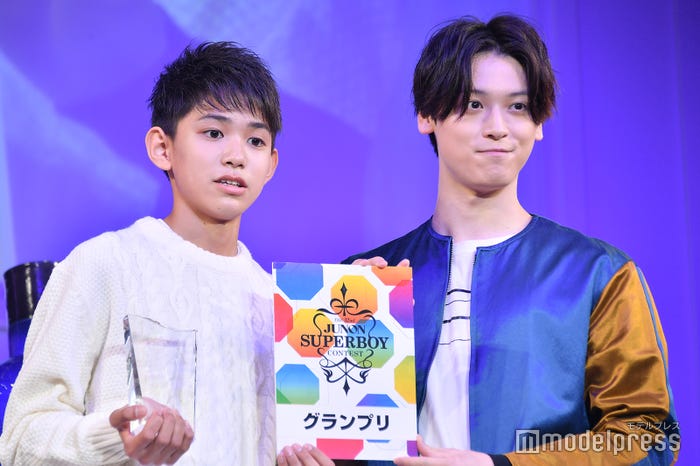渡邉多緒、前回グランプリの松本大輝 (C)モデルプレス