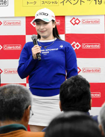 左手首手術からの復活目指す小祝さくら「ゴルフをこれほど休むのは初めて。不安な気持ちも新鮮」ファンに復活誓う