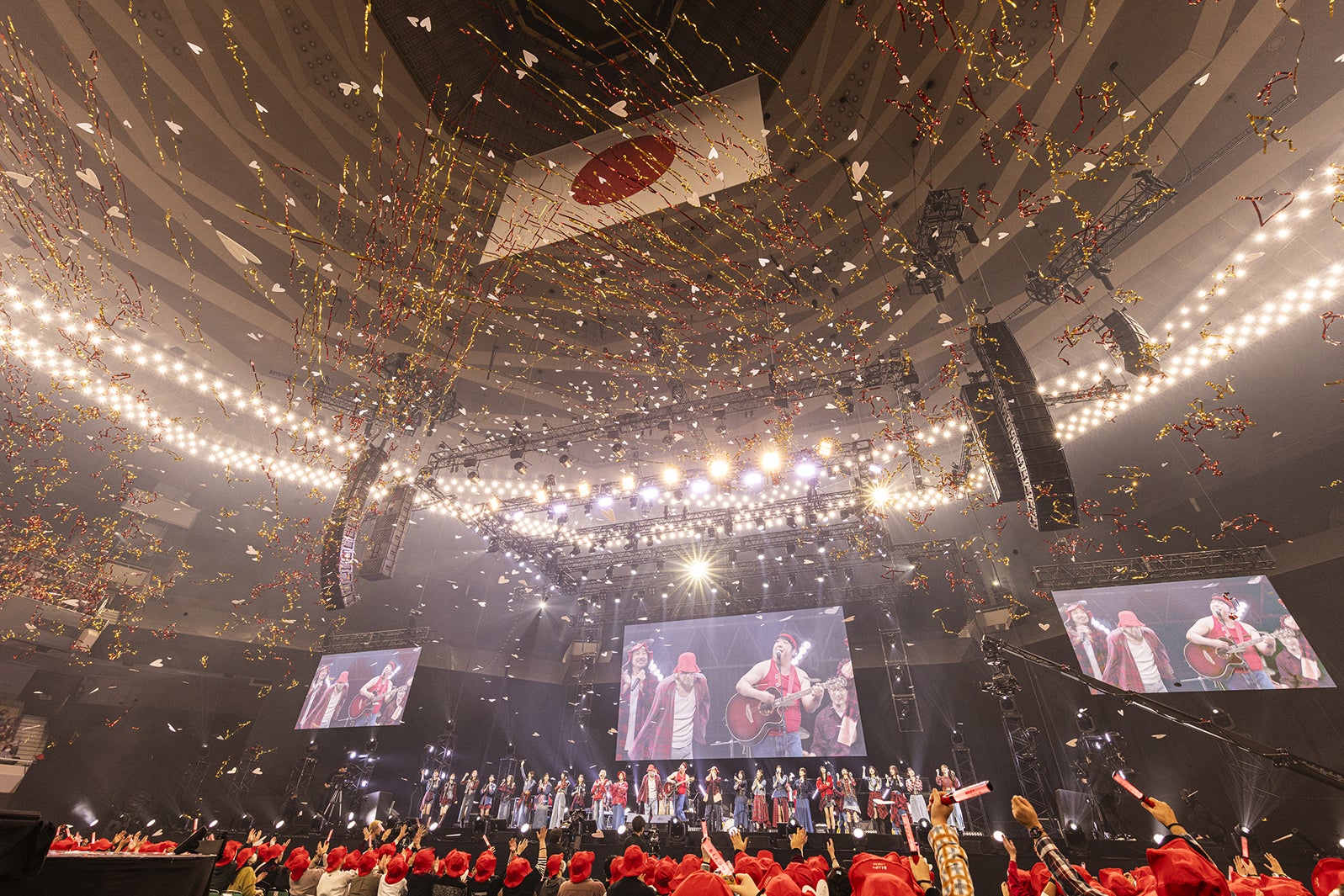 「赤えんぴつ in 武道館」撮影：RyuyaAmao