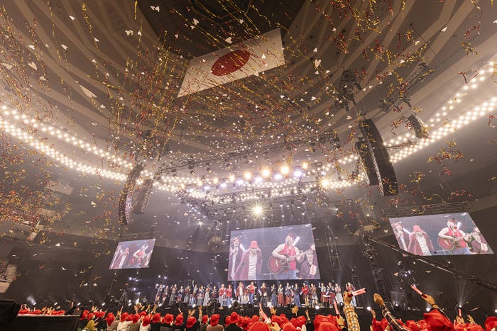 「赤えんぴつ in 武道館」撮影:RyuyaAmao